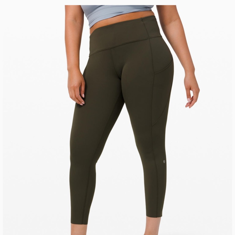 Lululemon fast and free leggings 25”